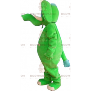 Costume de mascotte BIGGYMONKEY™ d'éléphant vert -