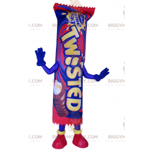 Chocoladereep Wrapper BIGGYMONKEY™ Mascottekostuum -