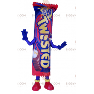 Chocolate Bar Wrapper BIGGYMONKEY™ Mascot Costume –