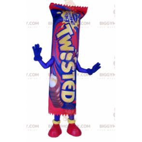 Chocoladereep Wrapper BIGGYMONKEY™ Mascottekostuum -