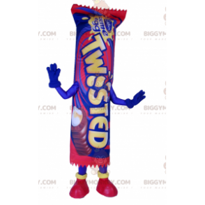 Chocolate Bar Wrapper BIGGYMONKEY™ Mascot Costume –