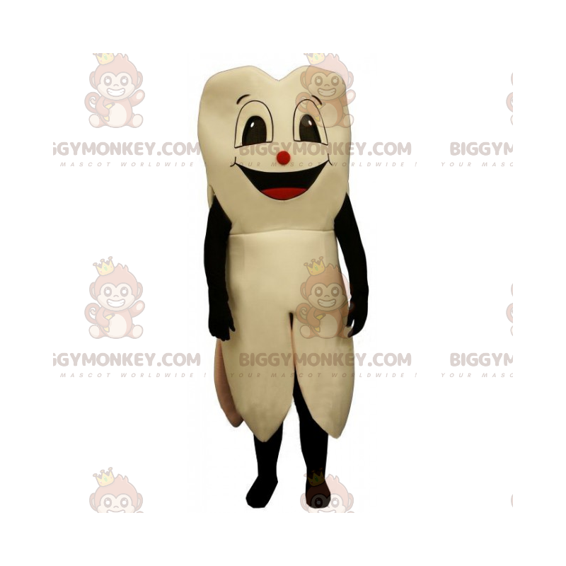 BIGGYMONKEY™ Zahnmaskottchen-Kostüm mit Lächeln -