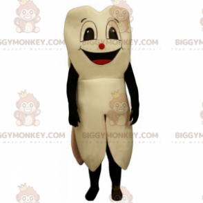 BIGGYMONKEY™ Tooth-mascottekostuum met glimlach -