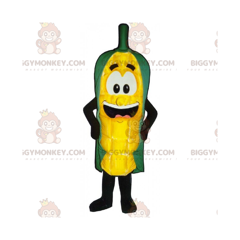 Big Grinning Corncob BIGGYMONKEY™ Mascot Costume -