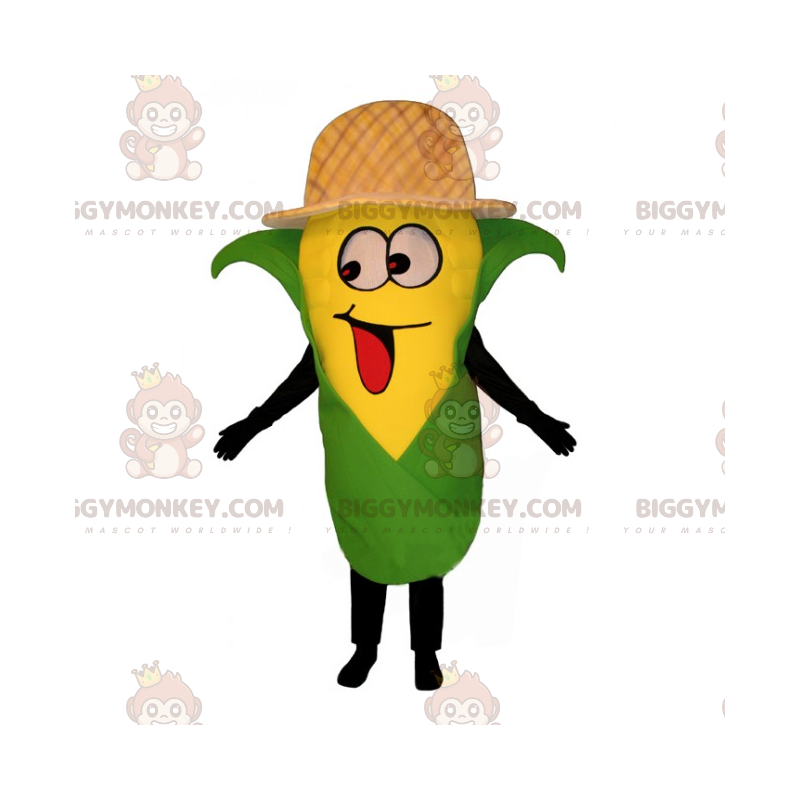 Disfraz de mascota con sombrero de mazorca de maíz BIGGYMONKEY™