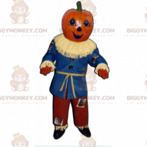 Pumpkin Head Scarecrow BIGGYMONKEY™ maskotkostume -