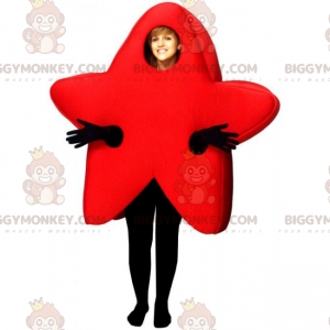 Rode ster BIGGYMONKEY™ mascottekostuum - Biggymonkey.com