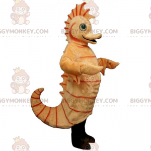Beige Seahorse BIGGYMONKEY™ maskottiasu - Biggymonkey.com