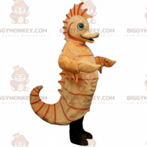 Costume da mascotte BIGGYMONKEY™ cavalluccio marino beige -