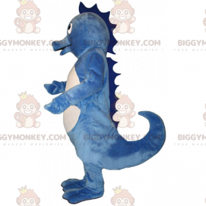 Costume de mascotte BIGGYMONKEY™ d'hippocampe bleu -
