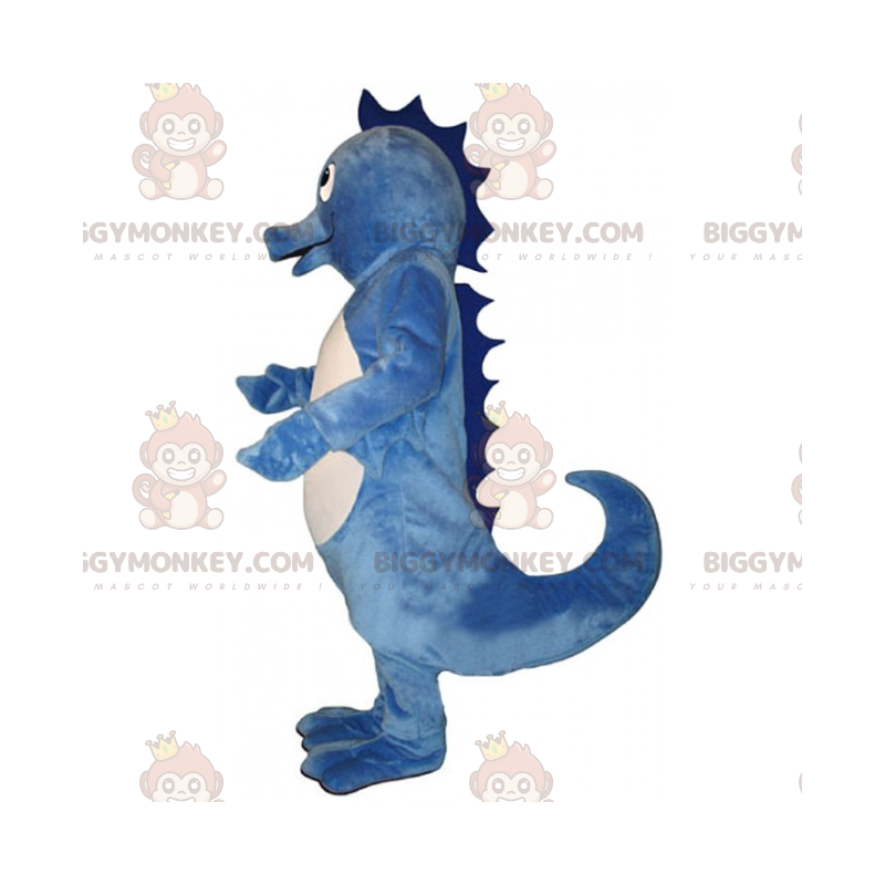 Blaues Seepferdchen BIGGYMONKEY™ Maskottchenkostüm -
