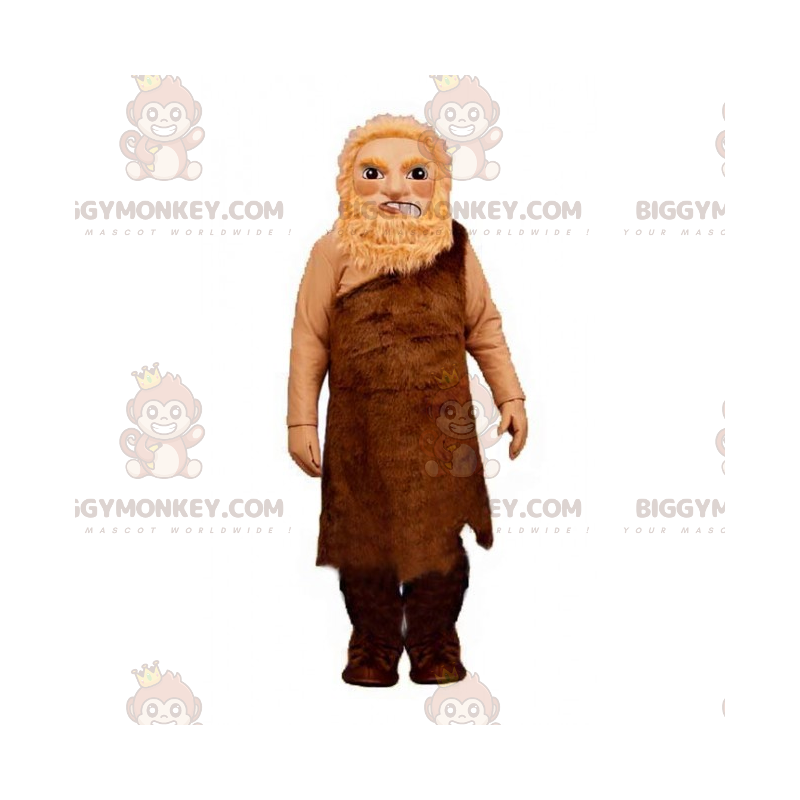 Costume da mascotte uomo preistorico BIGGYMONKEY™ -