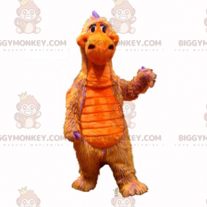 Costume da dinosauro arancione BIGGYMONKEY™ mascotte -