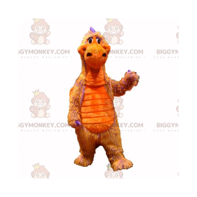 Costume de mascotte BIGGYMONKEY™ dinosaure orange -