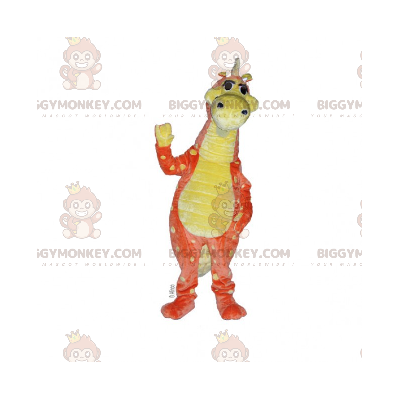 BIGGYMONKEY™ langhalset dinosaurmaskotkostume - Biggymonkey.com