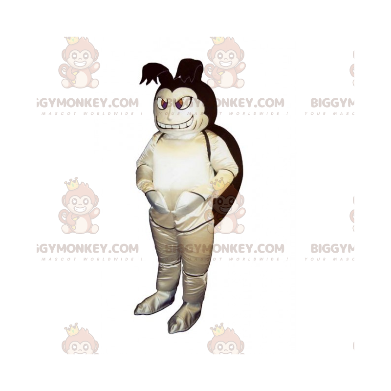 Black Shelled Insect BIGGYMONKEY™ Mascot Costume -