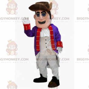 18th Century Officer BIGGYMONKEY™ Mascot Costume –