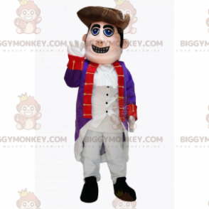 Costume da mascotte ufficiale BIGGYMONKEY™ del 18° secolo -