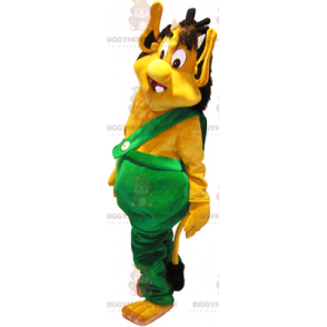 Kostým maskota žlutého zlobra BIGGYMONKEY™ – Biggymonkey.com