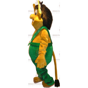 Στολή μασκότ κίτρινου Ogre BIGGYMONKEY™ - Biggymonkey.com