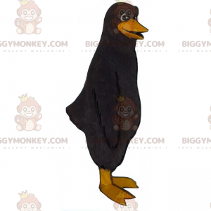 Costume de mascotte BIGGYMONKEY™ d'oiseau noir - Biggymonkey.com