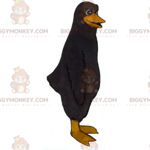 Schwarzer Vogel BIGGYMONKEY™ Maskottchen-Kostüm -