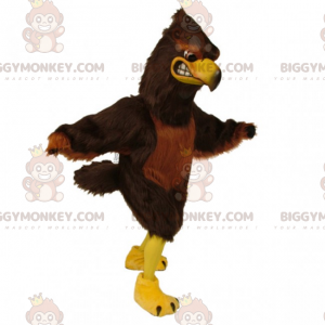 Fugl BIGGYMONKEY™ maskotkostume - ensfarvet ørn -