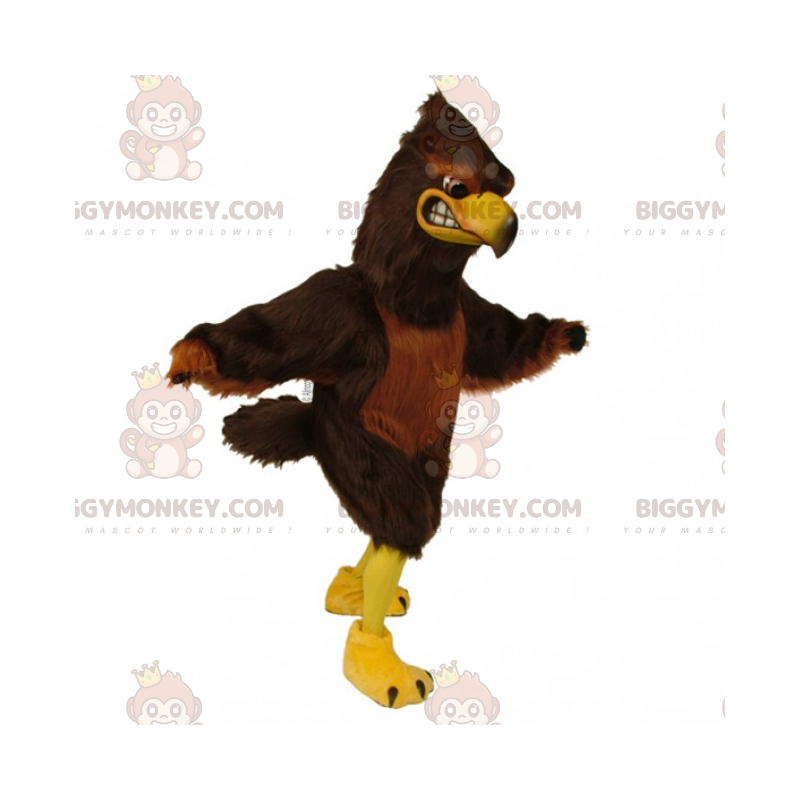 Vogel BIGGYMONKEY™ Mascottekostuum - Effen kleur Eagle -