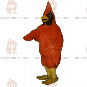 Costume de mascotte BIGGYMONKEY™ d'oiseau - Cardinal rouge -