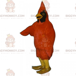 Fågel BIGGYMONKEY™ Maskotdräkt - Röd kardinal - BiggyMonkey