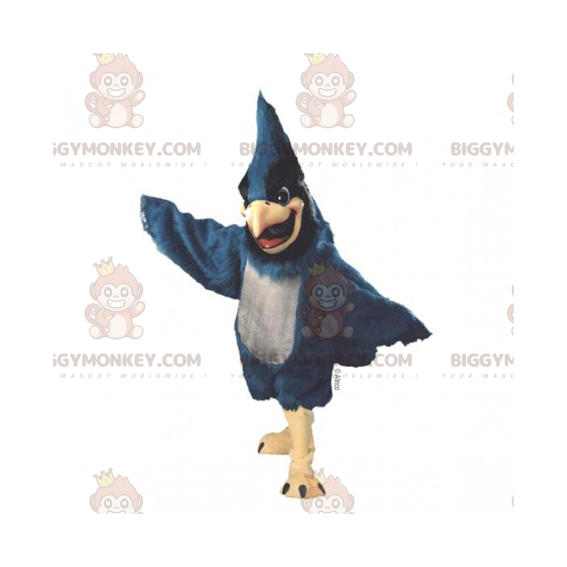 Fågel BIGGYMONKEY™ maskotdräkt - blåmes - BiggyMonkey maskot