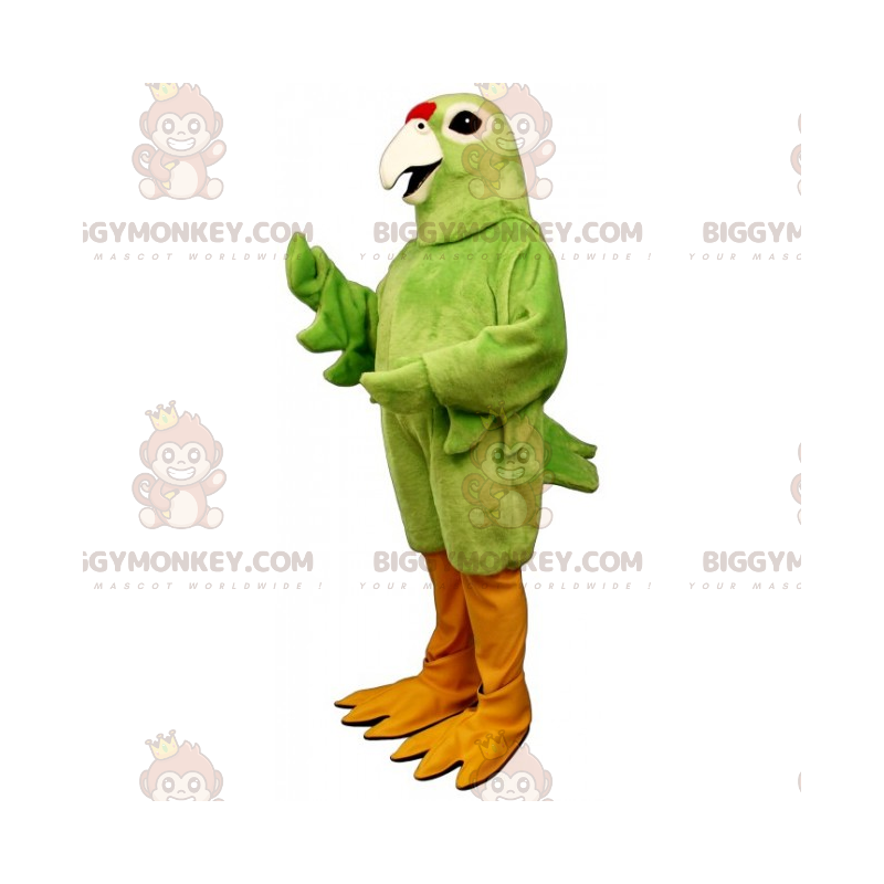 Costume de mascotte BIGGYMONKEY™ d'oiseau - Perroquet unicolore