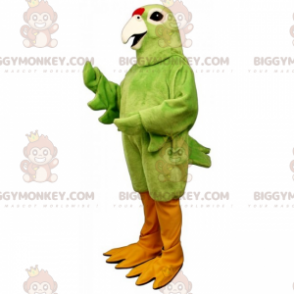 Costume de mascotte BIGGYMONKEY™ d'oiseau - Perroquet unicolore