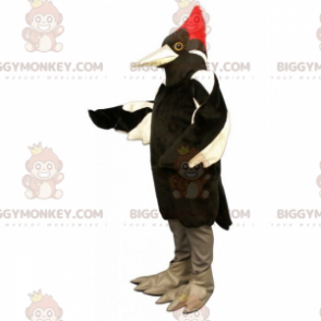 Costume de mascotte BIGGYMONKEY™ d'oiseau a crête -