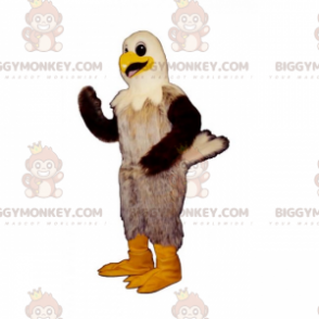 Costume da mascotte BIGGYMONKEY™ uccello dalla testa bianca -