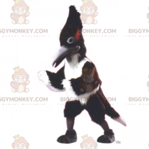 Costume da mascotte BIGGYMONKEY™ Bird Crest lungo -