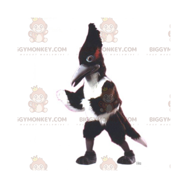 Costume da mascotte BIGGYMONKEY™ Bird Crest lungo -