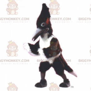 Costume de mascotte BIGGYMONKEY™ d'oiseau a longue crête -