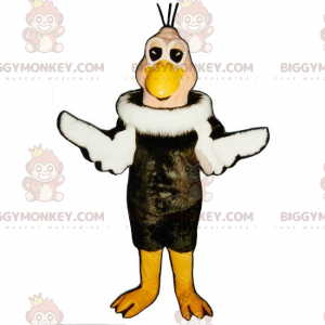 BIGGYMONKEY™ Costume da mascotte uccello bicolore -