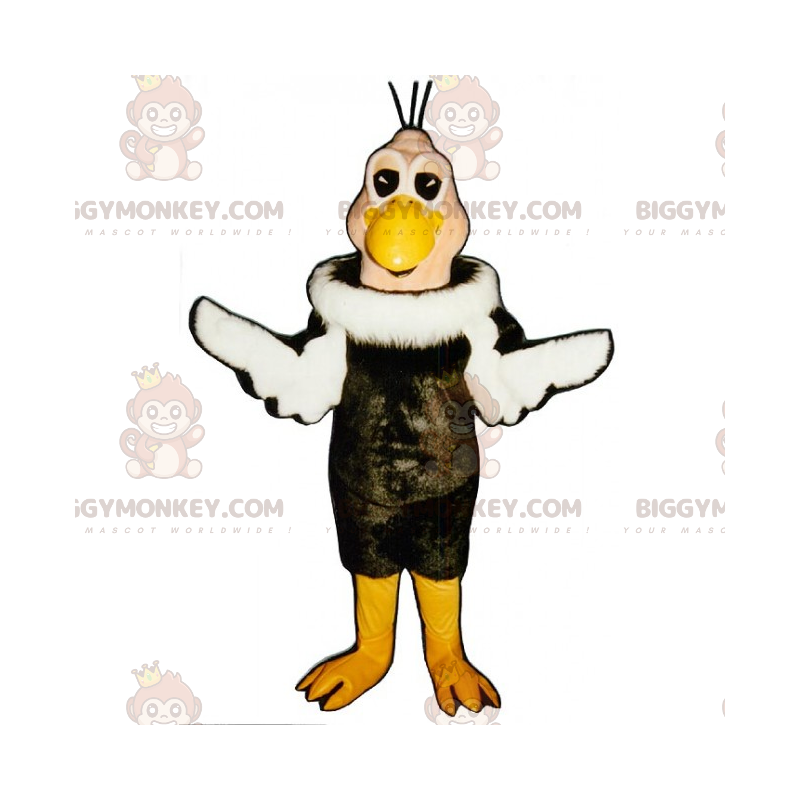 BIGGYMONKEY™ Costume da mascotte uccello bicolore -