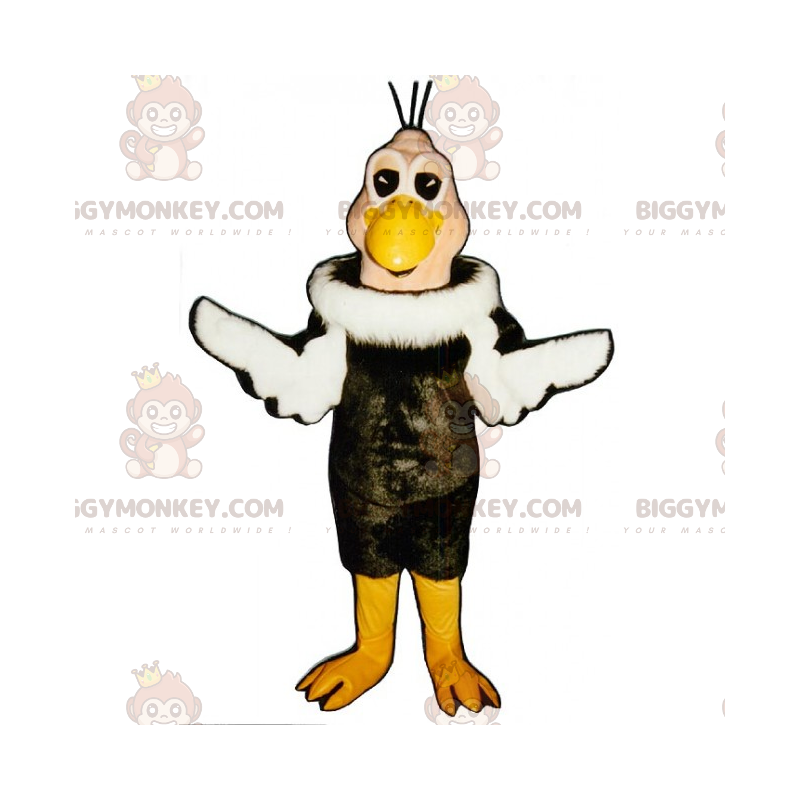 Costume de mascotte BIGGYMONKEY™ d'oiseau au pelage bicolore -