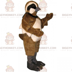 Dvoubarevný kostým maskota vrabce BIGGYMONKEY™ – Biggymonkey.com