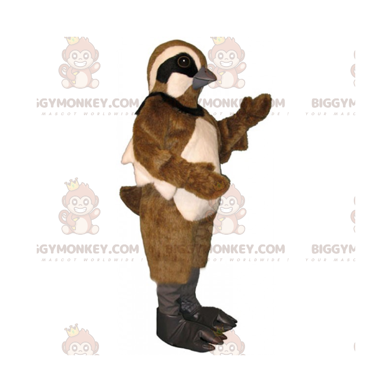 Δίχρωμη στολή μασκότ Sparrow BIGGYMONKEY™ - Biggymonkey.com