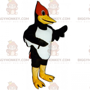 Disfraz de mascota BIGGYMONKEY™ de pájaro de cara roja -