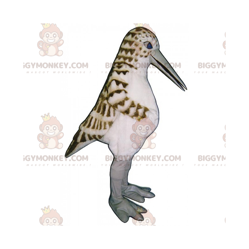 Costume de mascotte BIGGYMONKEY™ d'oiseau aux plumes tachetées