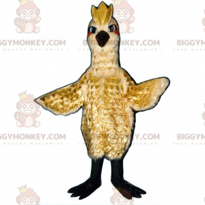 Disfraz de mascota Bird BIGGYMONKEY™ con escudo -