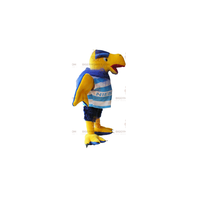 Costume da mascotte Bird BIGGYMONKEY™ con costume da tifoso -