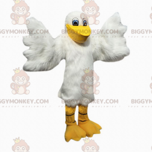 Blue Eyes White Bird BIGGYMONKEY™ Mascot Costume –