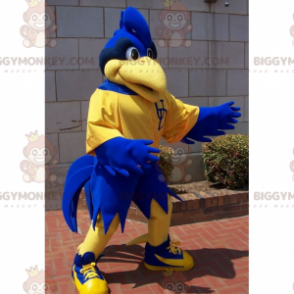 Costume da mascotte Blue Bird BIGGYMONKEY™ in abbigliamento