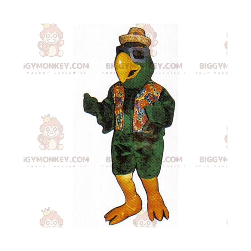 Beachwear Bird BIGGYMONKEY™ mascottekostuum - Biggymonkey.com